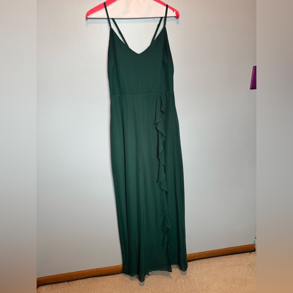 Green Long Dress
